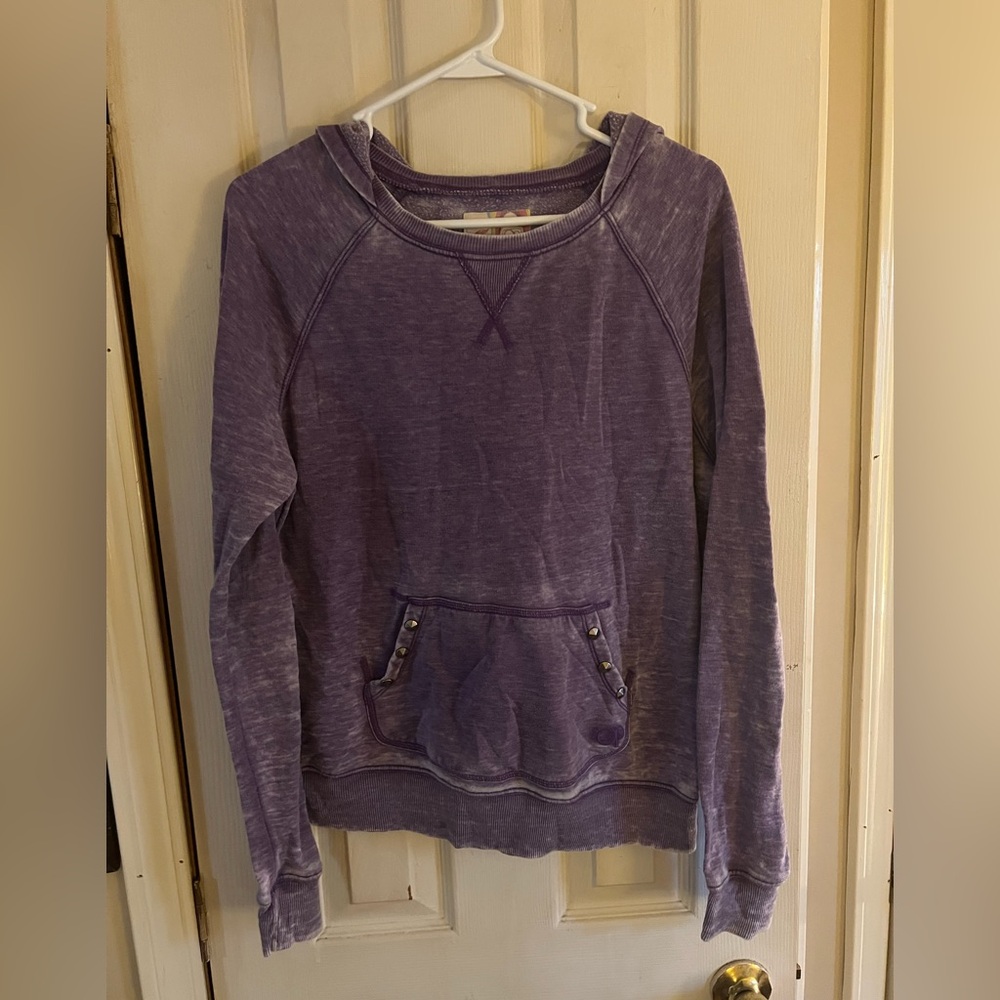Purple Hooded Sweatshirt